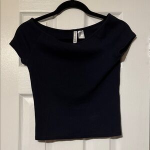 💜 H&M Divided Ribbed Shirt